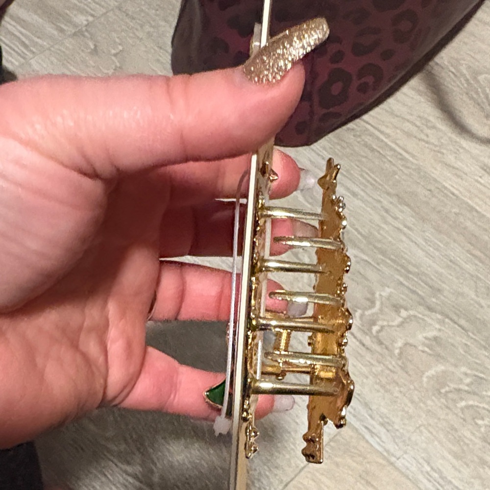 X SOLD X TikTok Viral Piper K Christmas Tree Holiday Hair clip accessory - NWT - Picture 4 of 4